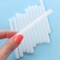 Sticky Thumb Mini Hot Glue Sticks-Clear 4"X.28" 24/Pkg 340280 by American Crafts
